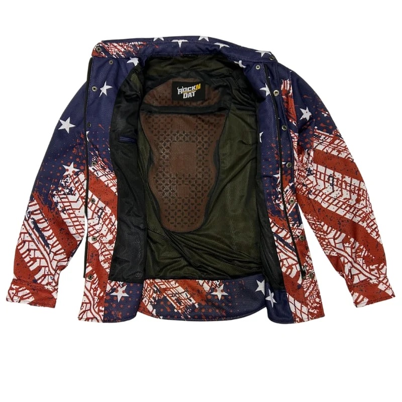 RocknDat Mesh Patriot Protective Shirt