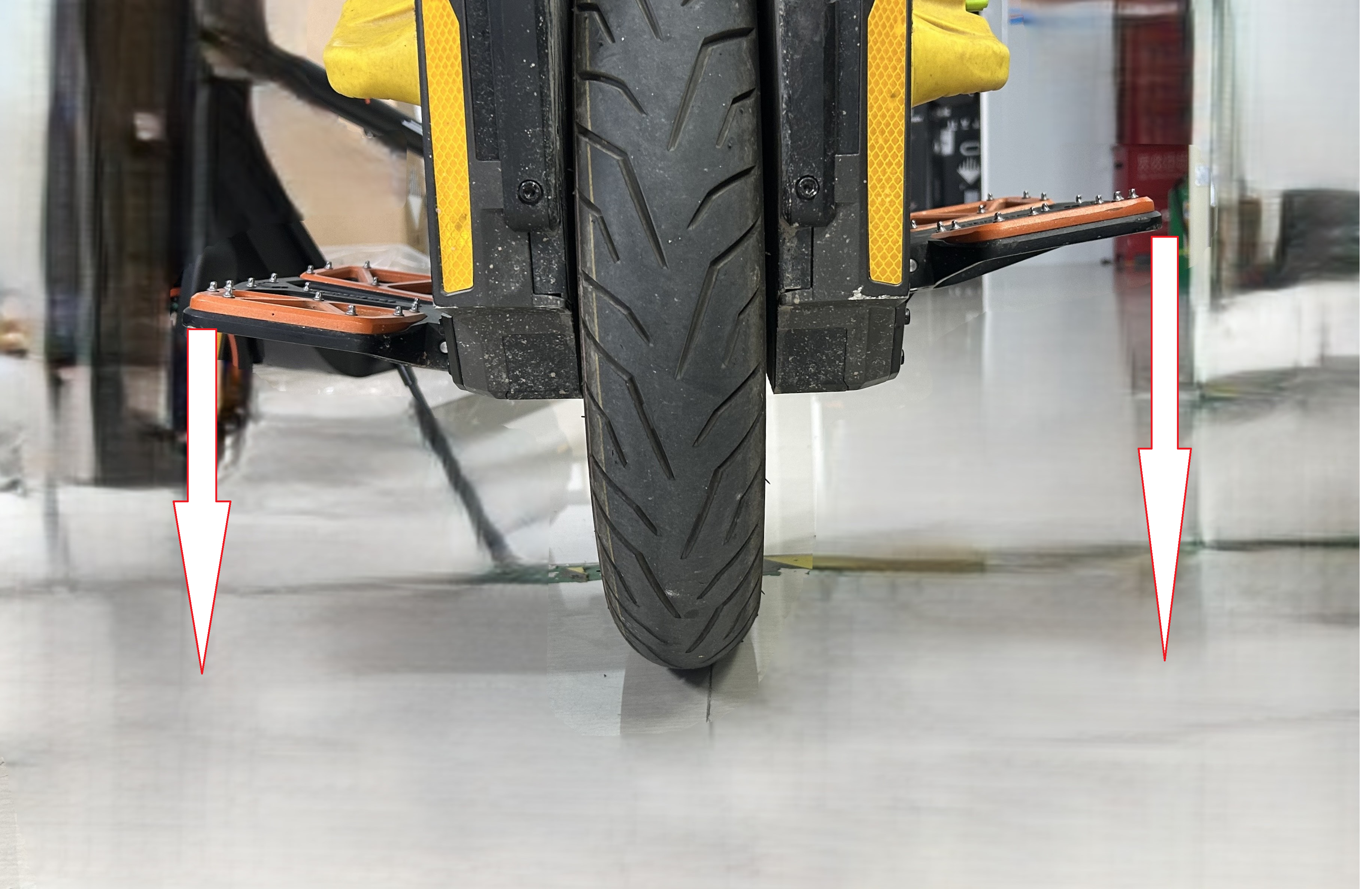 Inmotion P6 Pedal Height - Lowering Kit