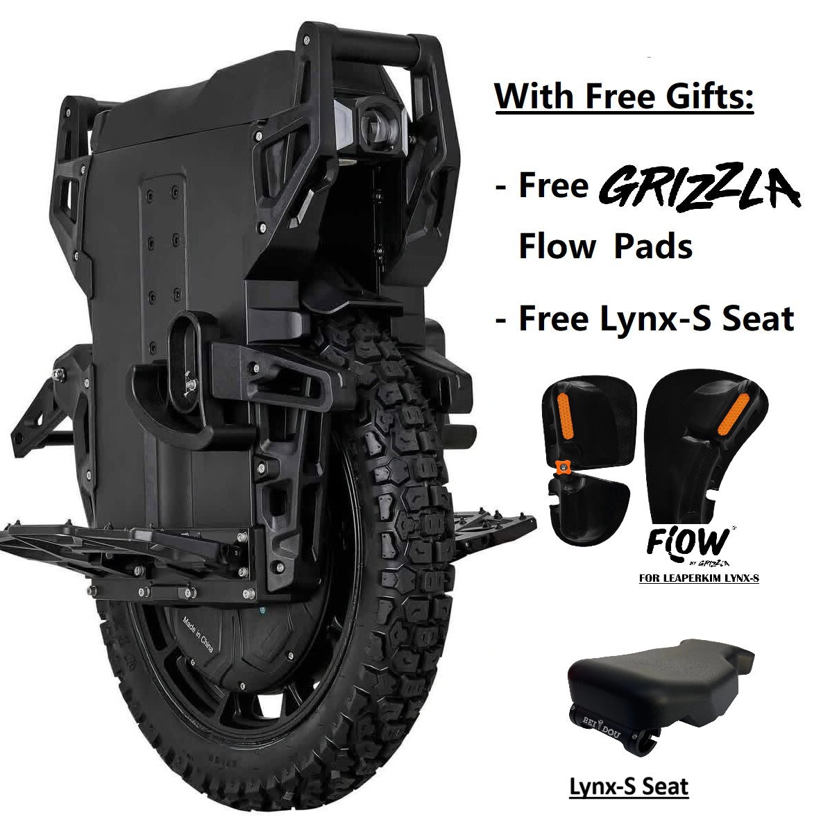 Leaperkim Lynx S Electric Unicycle E Rides And Grizzla Bundle Deal